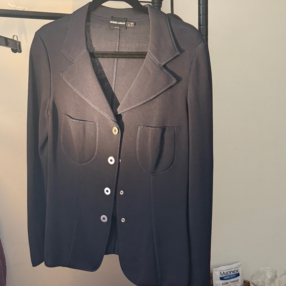 Giorgio Armani Women's Navy Blazer